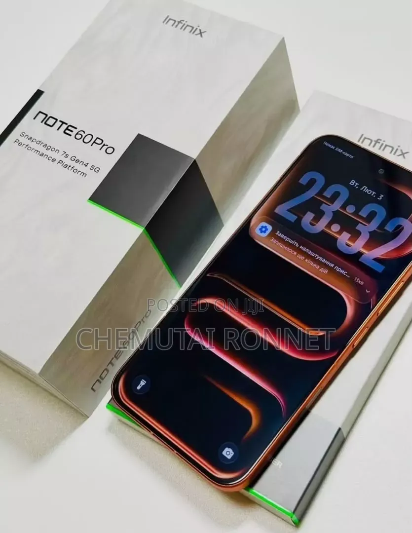 New Infinix Note 60 Pro 256 GB Orange