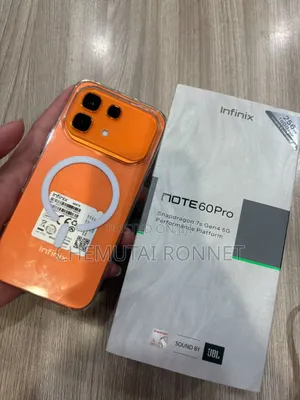 New Infinix Note 60 Pro 256 GB Orange