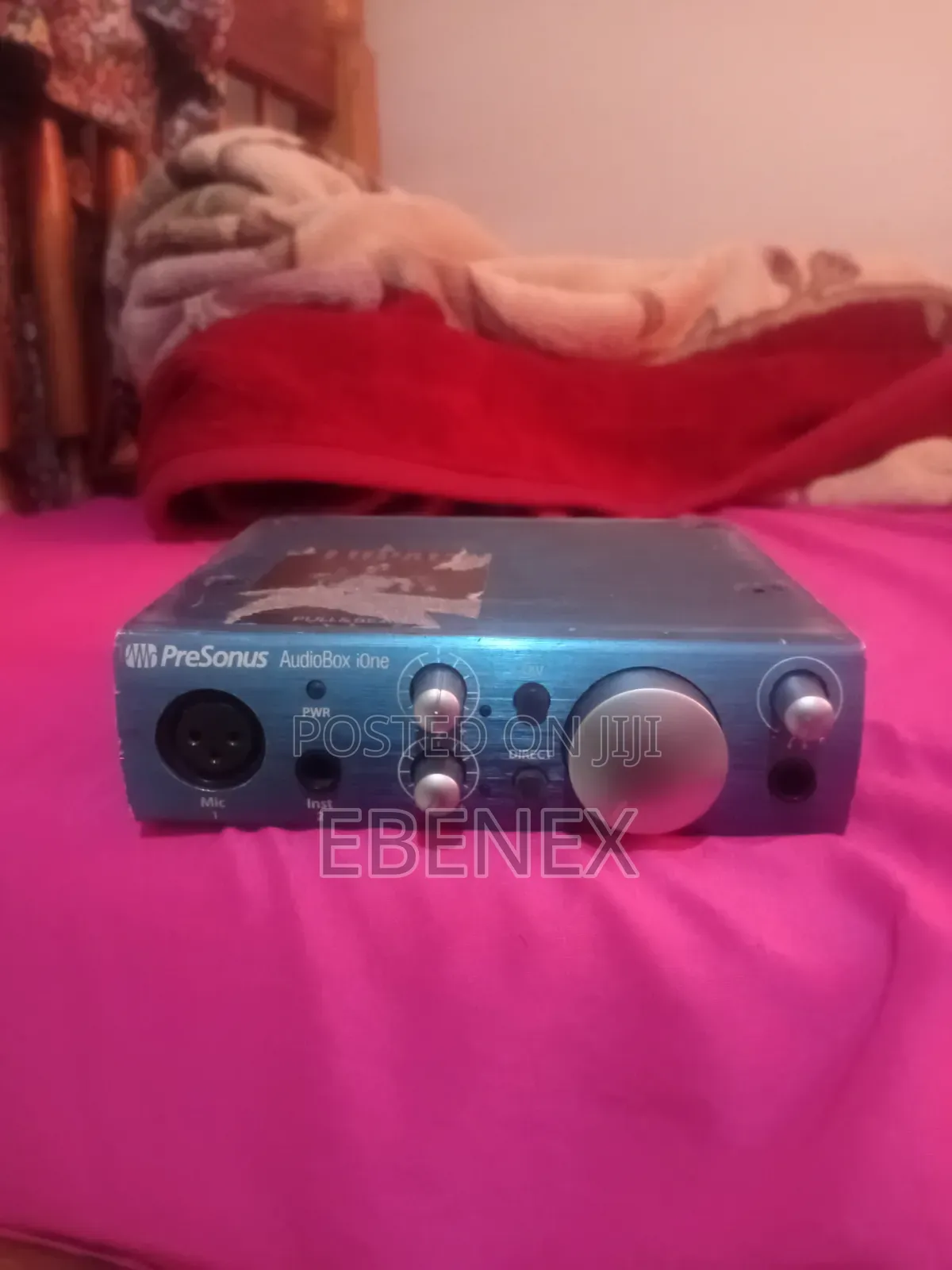 Sound Card and Audio Technica Studio Mic