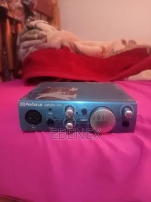 Sound Card and Audio Technica Studio Mic