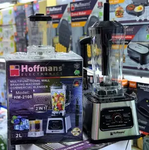 Hoffmans Hm-2108 Multifunctional Wall Braking Commercial Blender,
