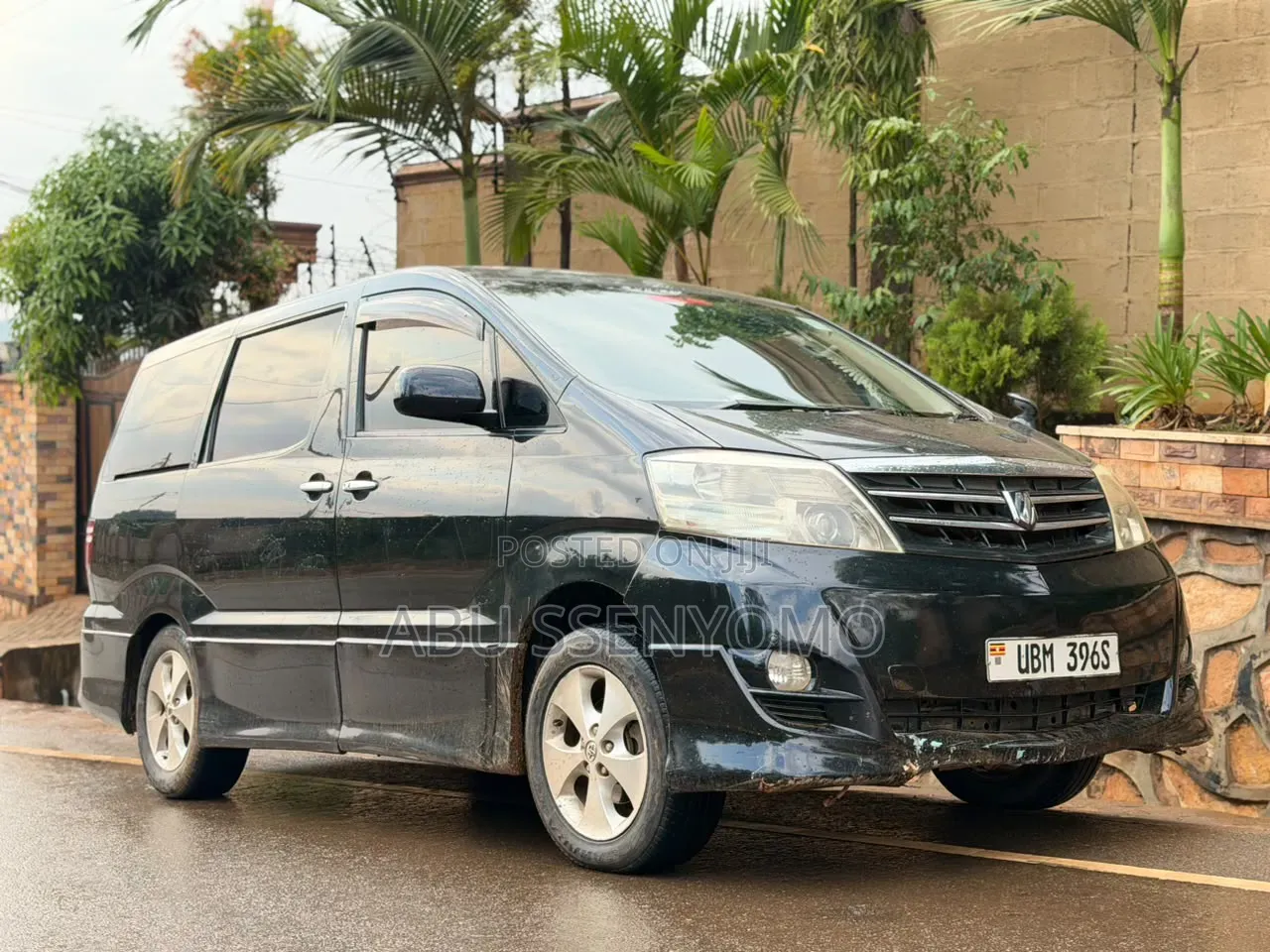 Toyota Alphard 2007 Black