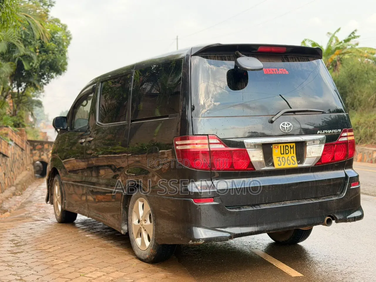 Toyota Alphard 2007 Black