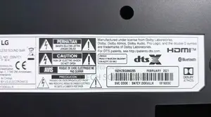 Lg Sn7y | 3.1.2ch | 440w | Dolby Atmos High Res | Sound Bar