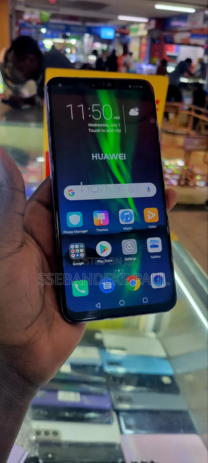 New Honor 8X 128 GB Black