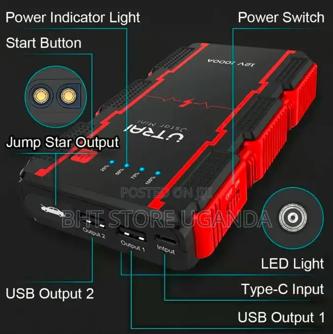 Utrai Jstar Mini Car Jump Starter