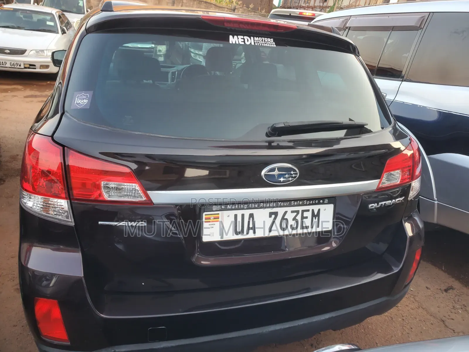 Subaru Outback 2012 Black