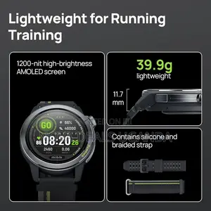 Mibro Gs Active2 - Sports Watch Gps Lightweight, Running Training Plan