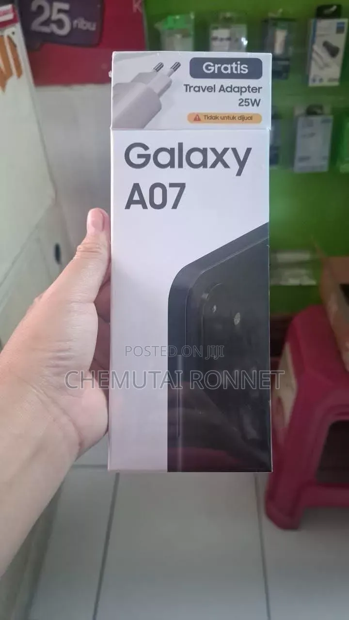 New Samsung Galaxy A07 128 GB Black