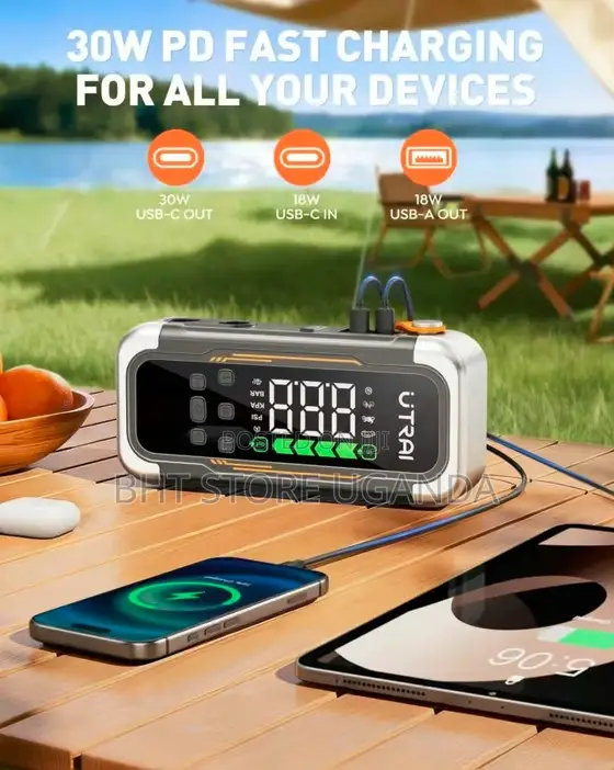 Utrai Js40 Car Jump Starter Tyre Inflator