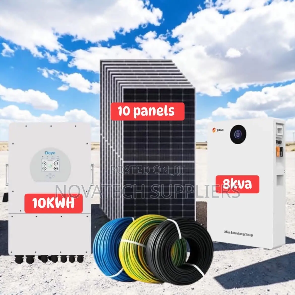 200ah 48v Lifepo4 Solar System | 7-Year Warranty Fast Charging