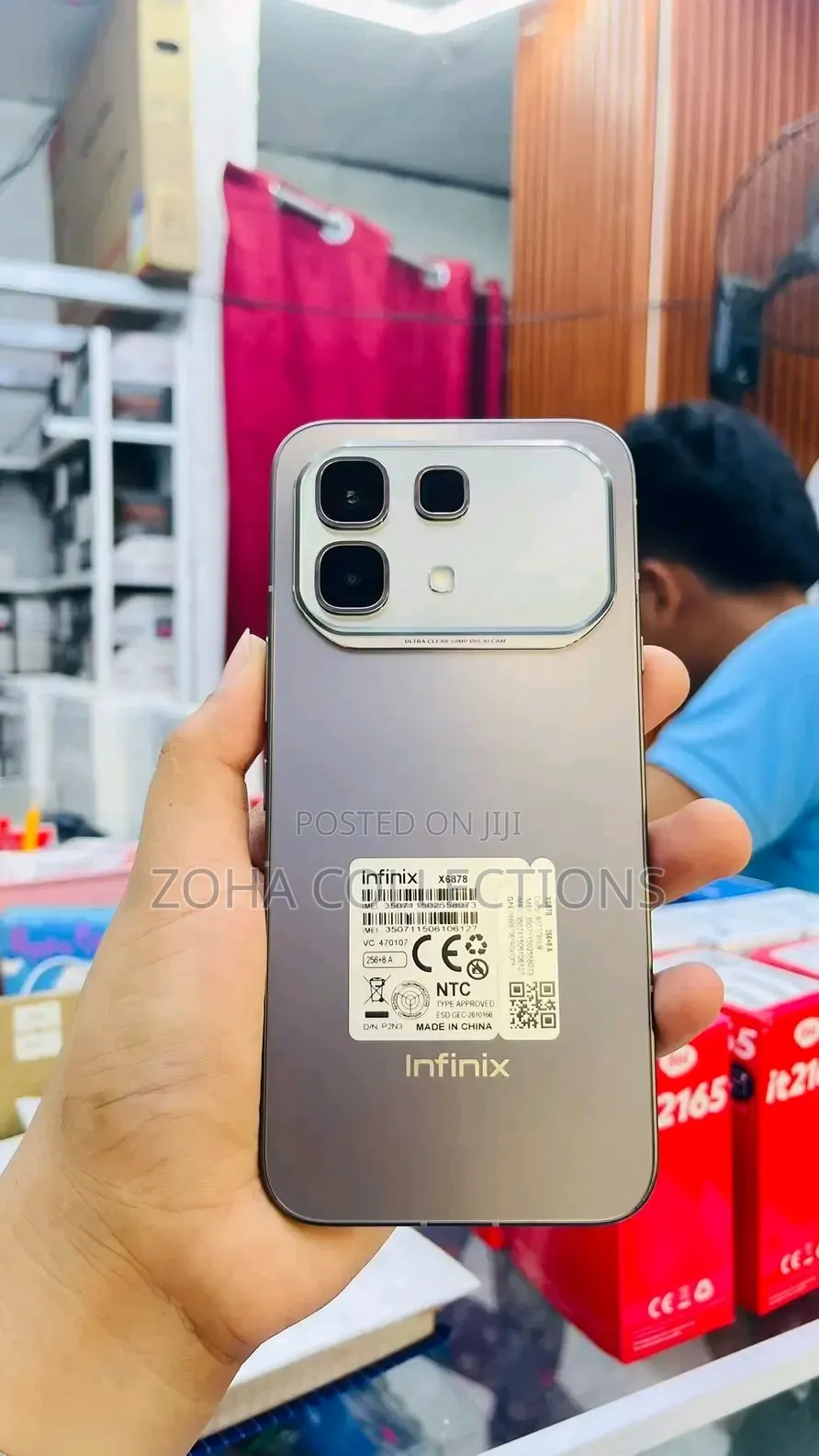 New Infinix Note 60 Pro 256 GB Gray