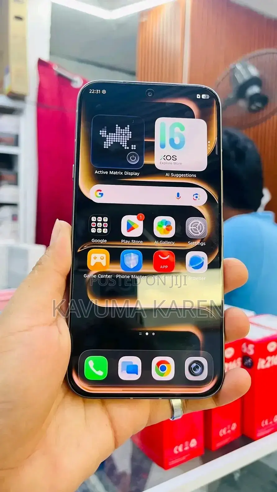 New Infinix Note 60 Pro 256 GB Gray