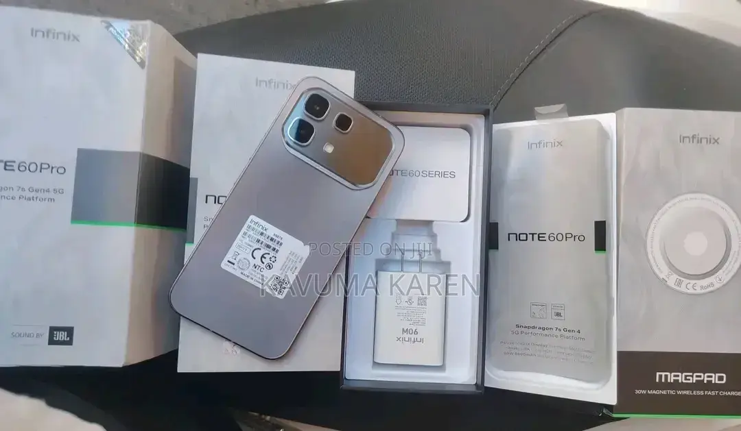 New Infinix Note 60 Pro 256 GB Gray