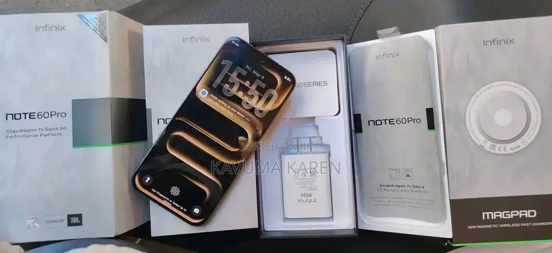 New Infinix Note 60 Pro 256 GB Gray