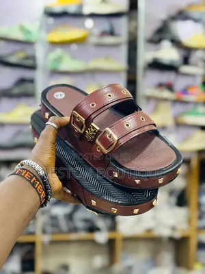 Big Sole Men's Double Strap Sandals