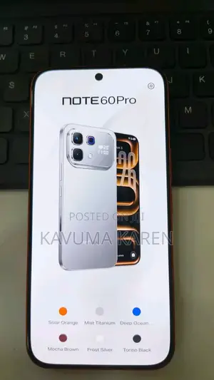 New Infinix Note 60 Pro 256 GB Orange