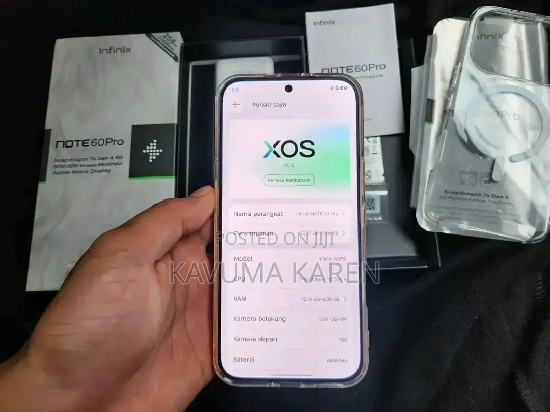 New Infinix Note 60 Pro 256 GB Orange
