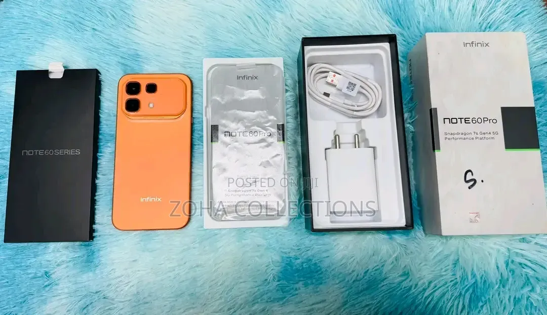 New Infinix Note 60 Pro 256 GB Yellow