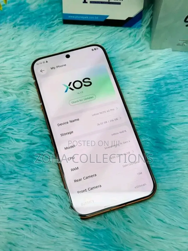 New Infinix Note 60 Pro 256 GB Yellow