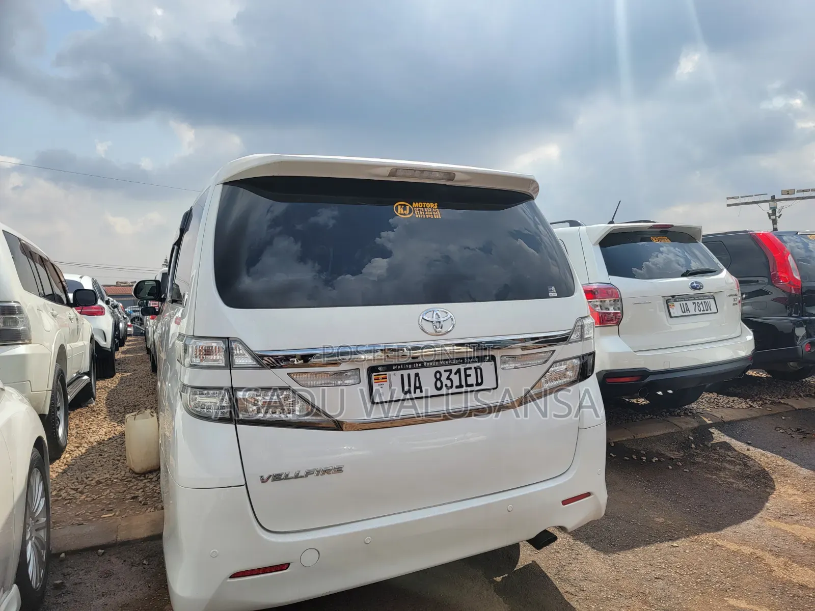 Toyota Alphard 2015 White