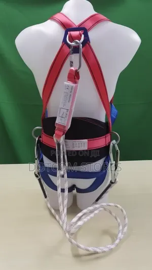 Full Body Harness With Energy Absorber & Double Lanyard