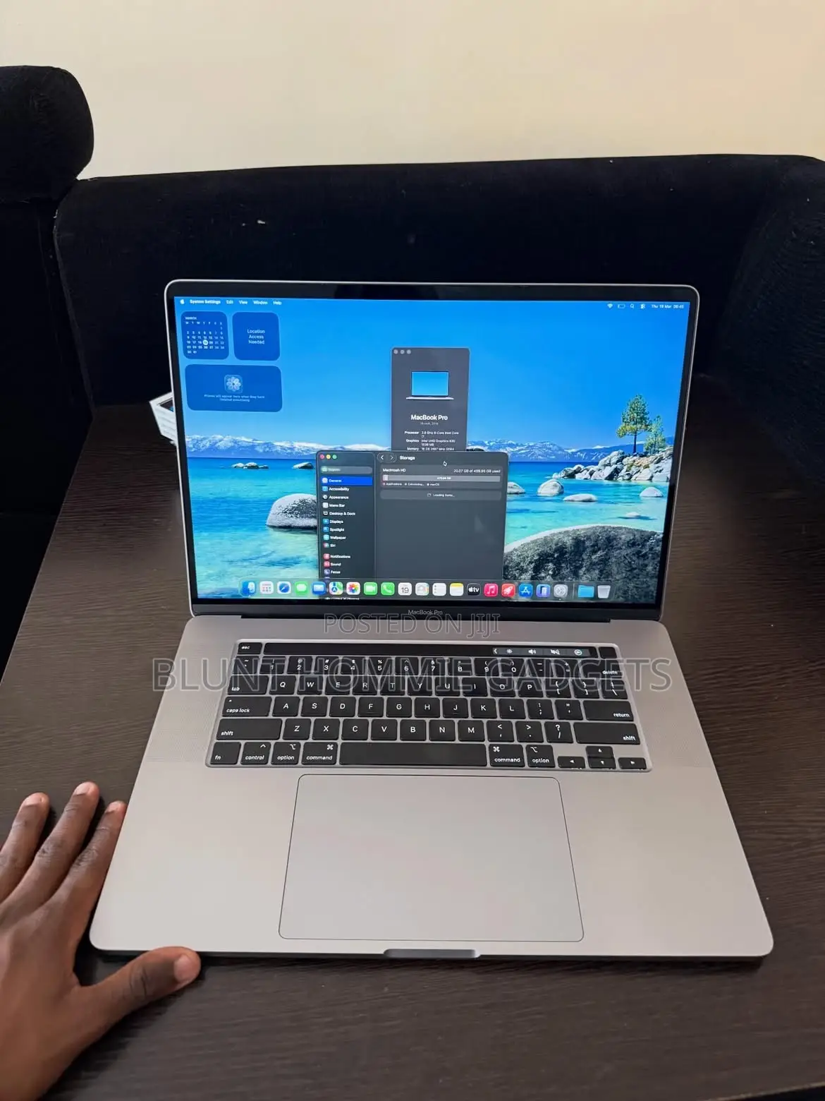 Laptop Apple MacBook Pro 2019 8GB Intel Core i5 SSD 256GB