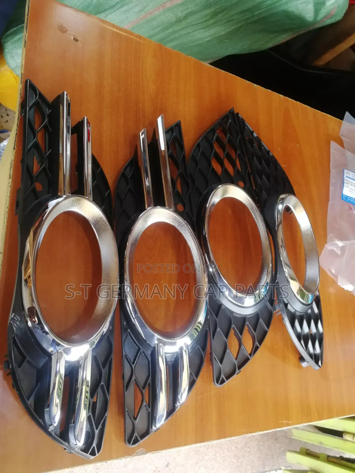 Front Bumper Fog Light Covers for Mercedes Benz E 200