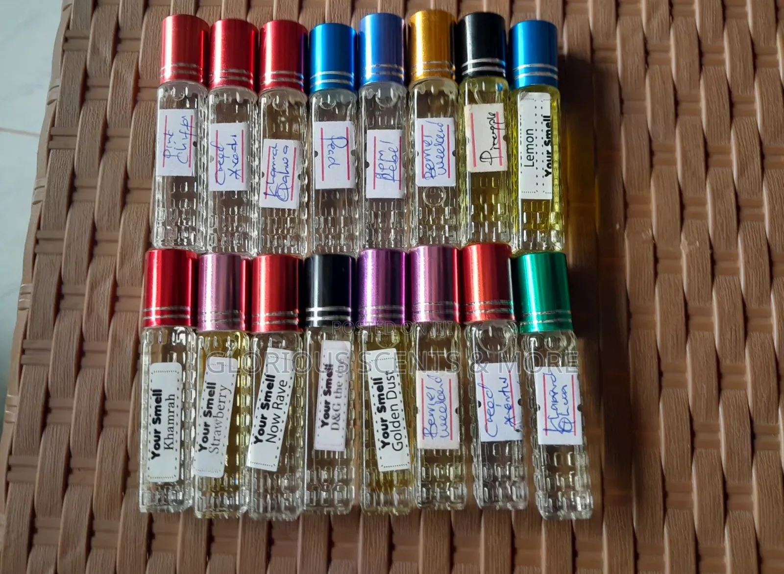 3mls and 6mls Oil Perfumes