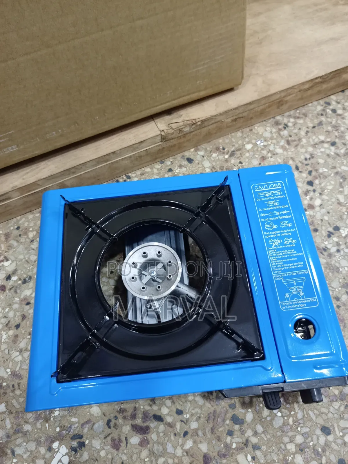 Portable Single-Burner Butane Gas Stove,