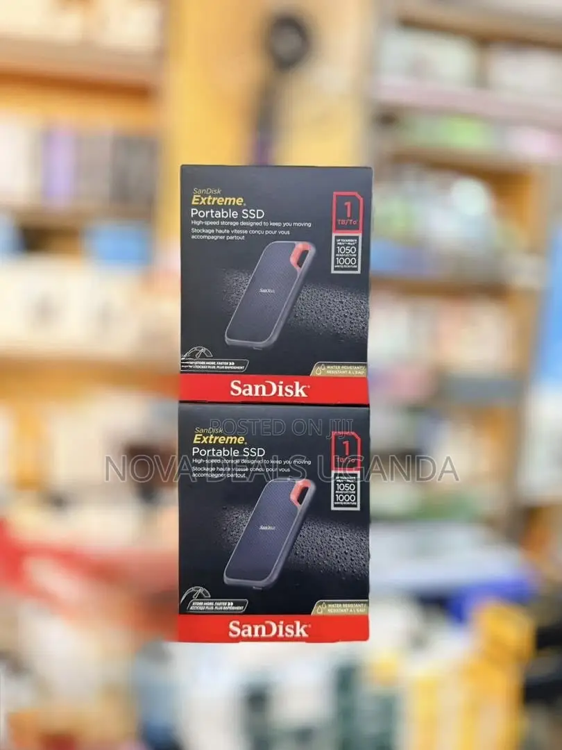 Sandisk 1tb Extreme Portable SSD Up to 1050mb/S Usb C, Usb 3.2 Gen 2