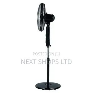 Pedestal Stand Fan/Pedestal Fan/Stand Fans/Black Fans1