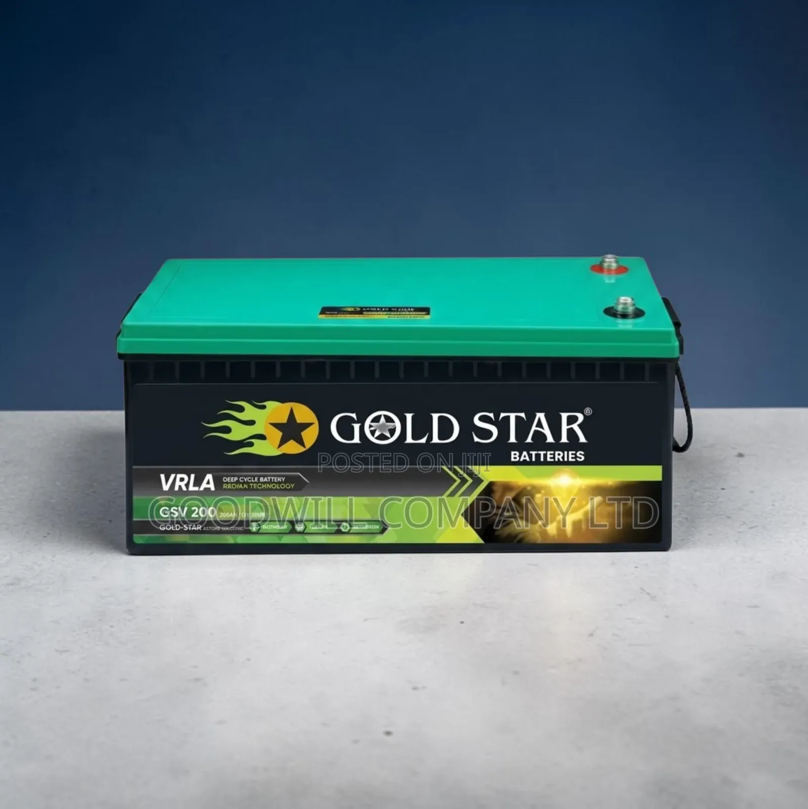 200ah Interstellar Gold Star Battery
