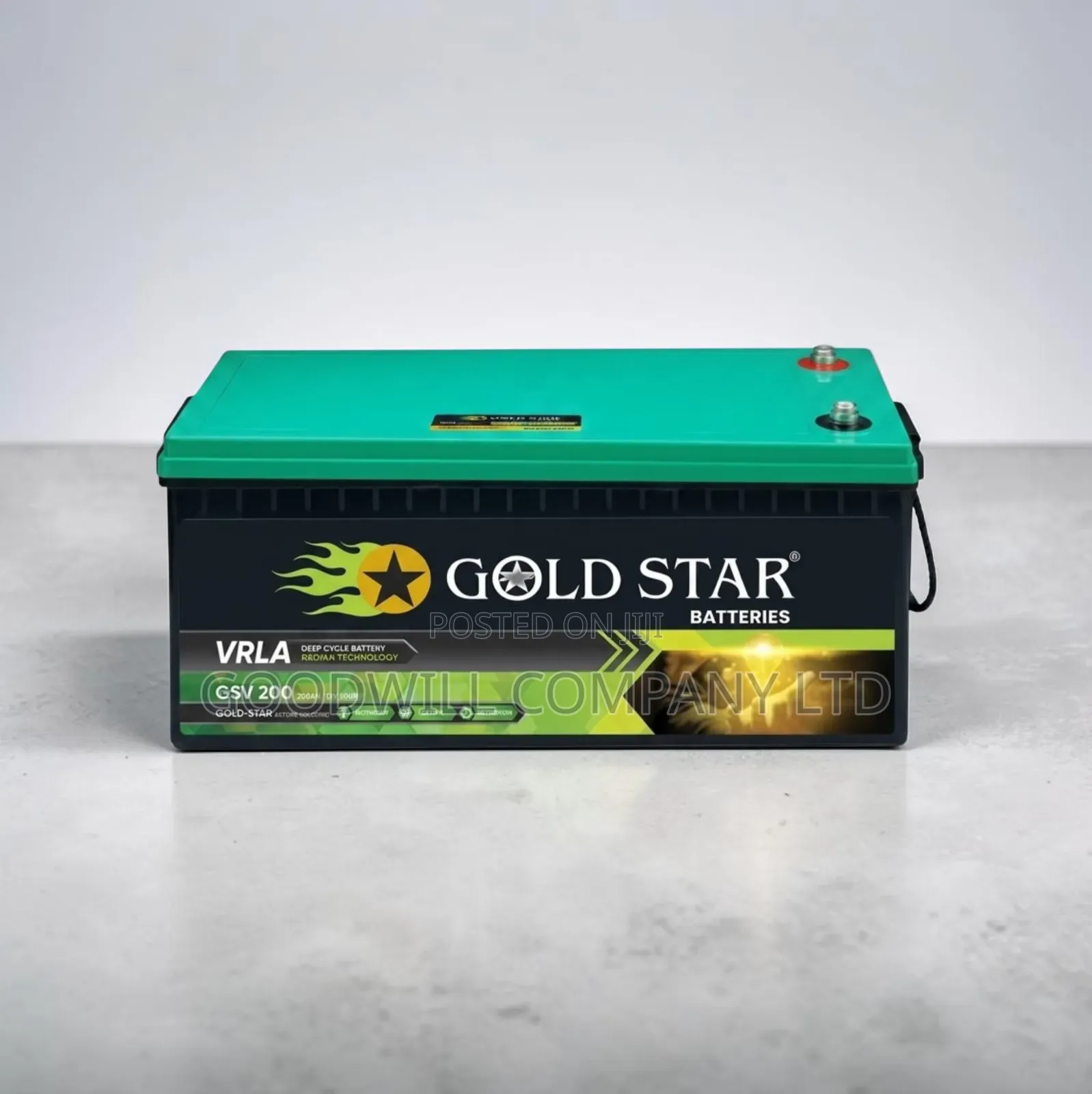 200ah Interstellar Gold Star Battery