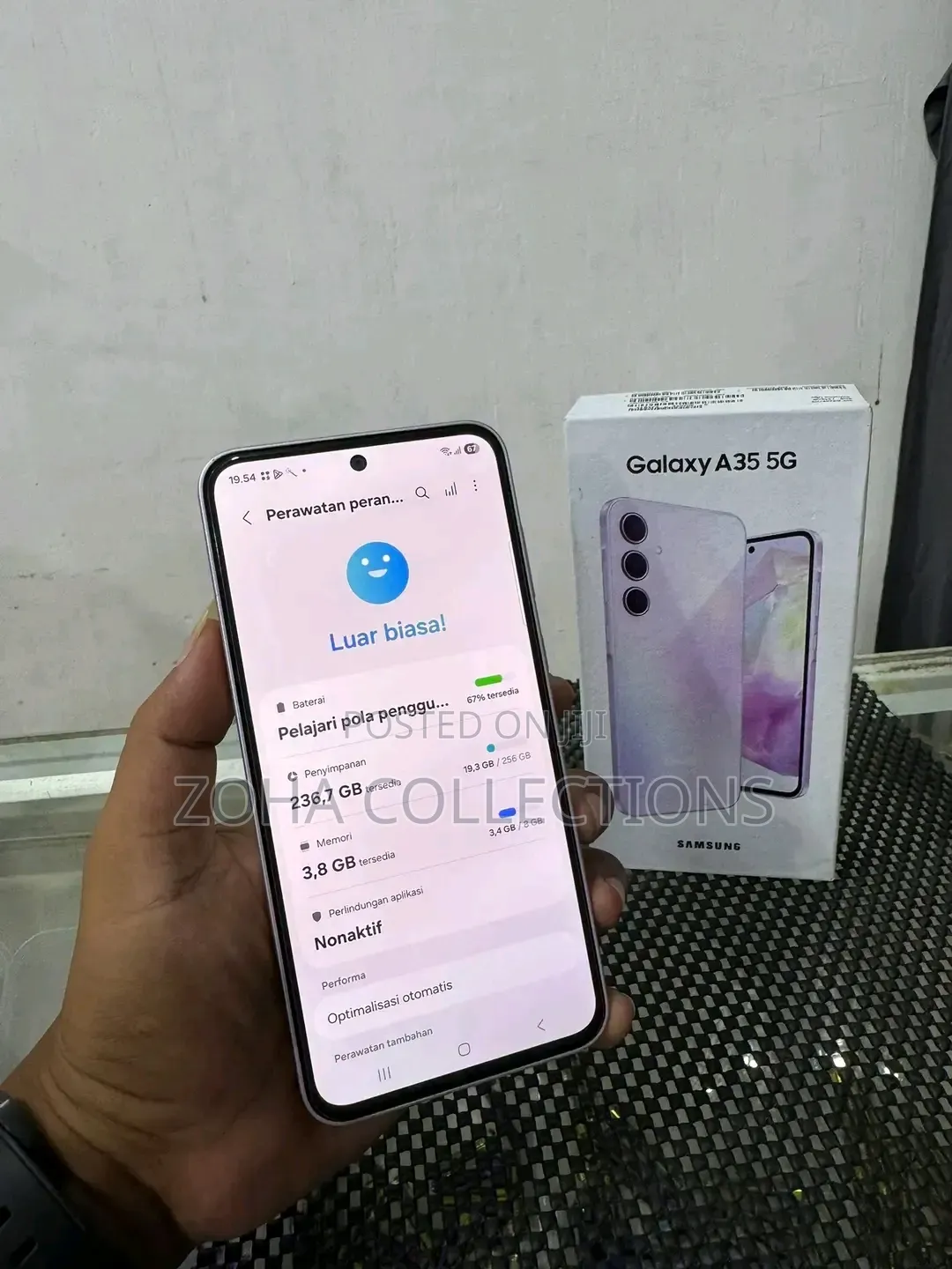 New Samsung Galaxy A35 256 GB Pink
