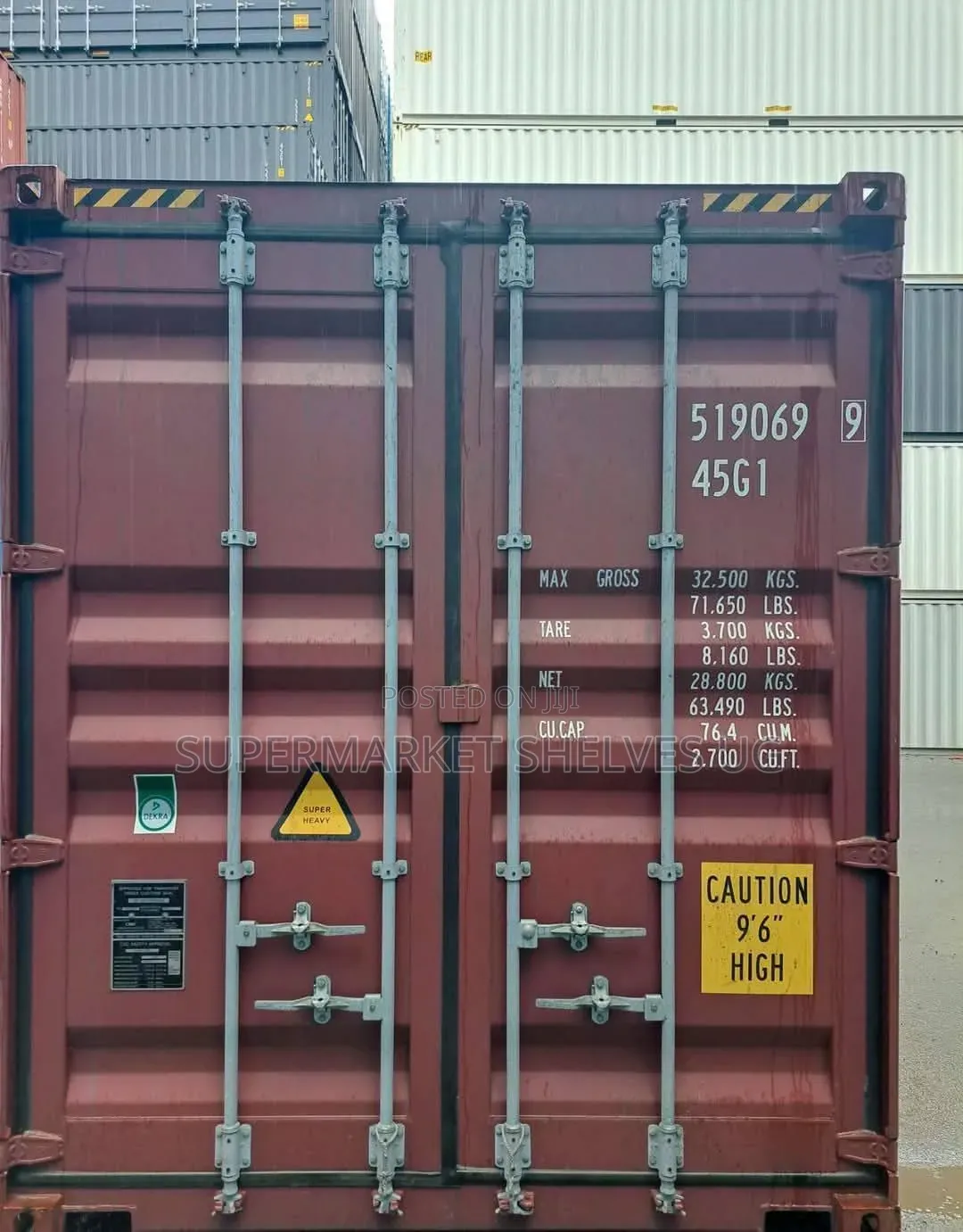 Shipping Container Used on 