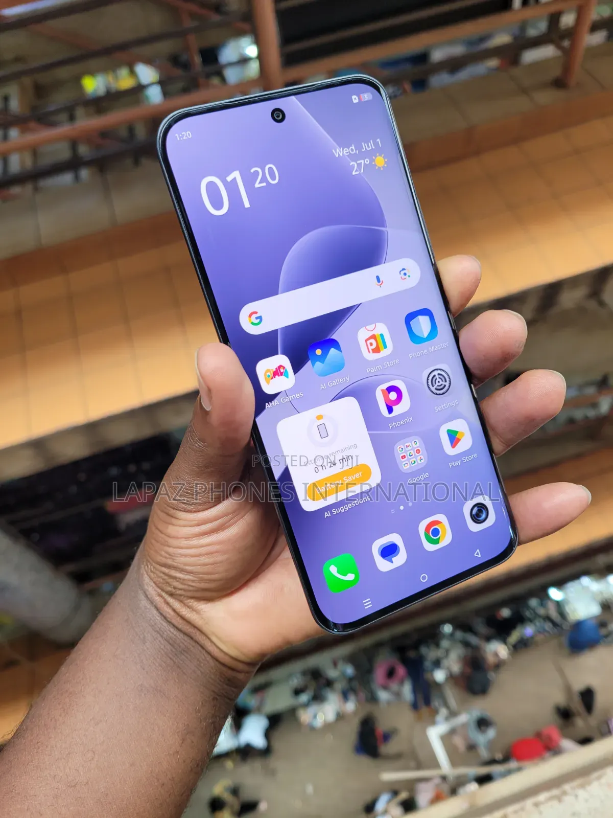 Infinix Hot 60 Pro+ 128 GB Black