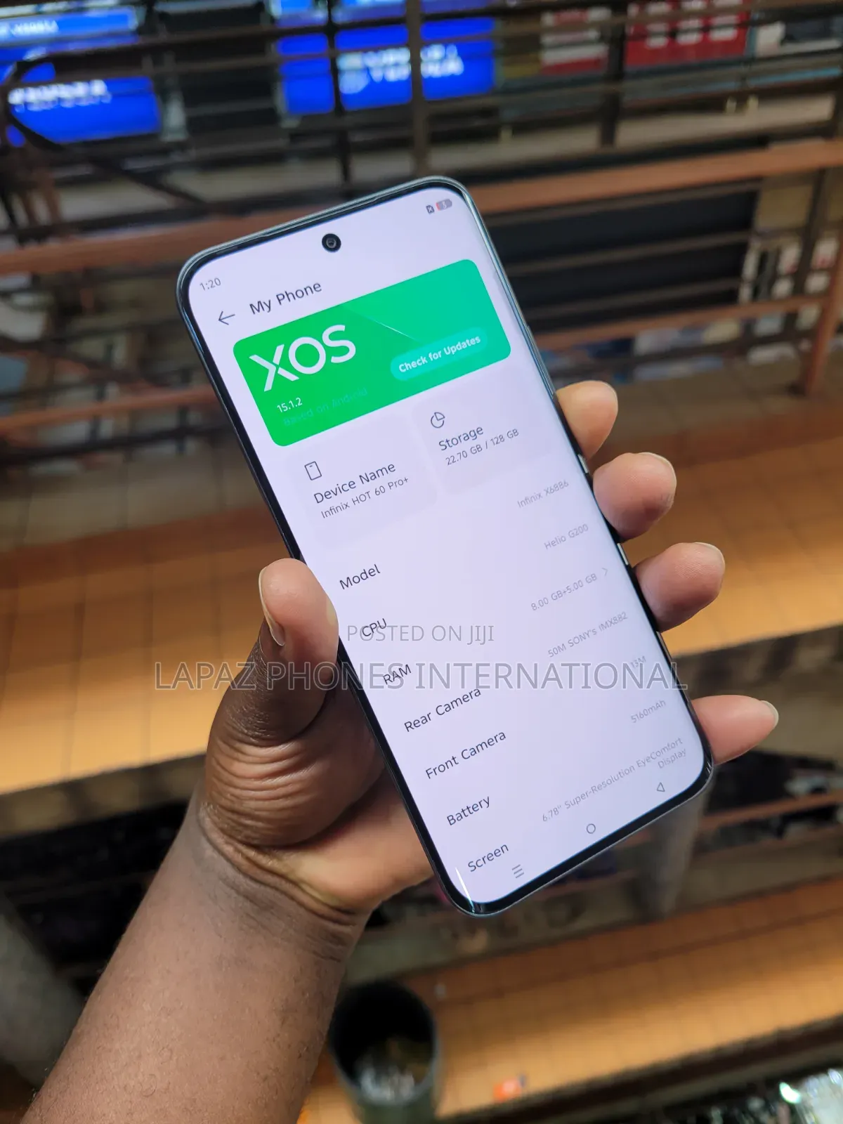 Infinix Hot 60 Pro+ 128 GB Black