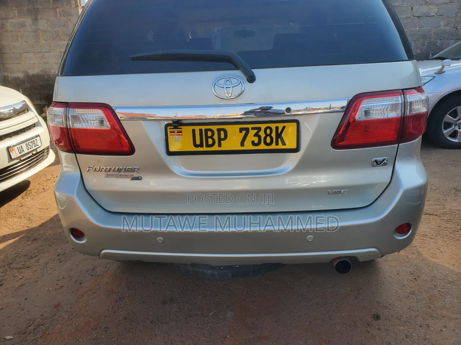 Toyota Fortuner 2012 Silver