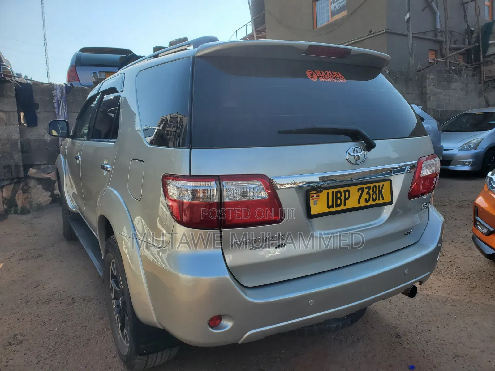 Toyota Fortuner 2012 Silver