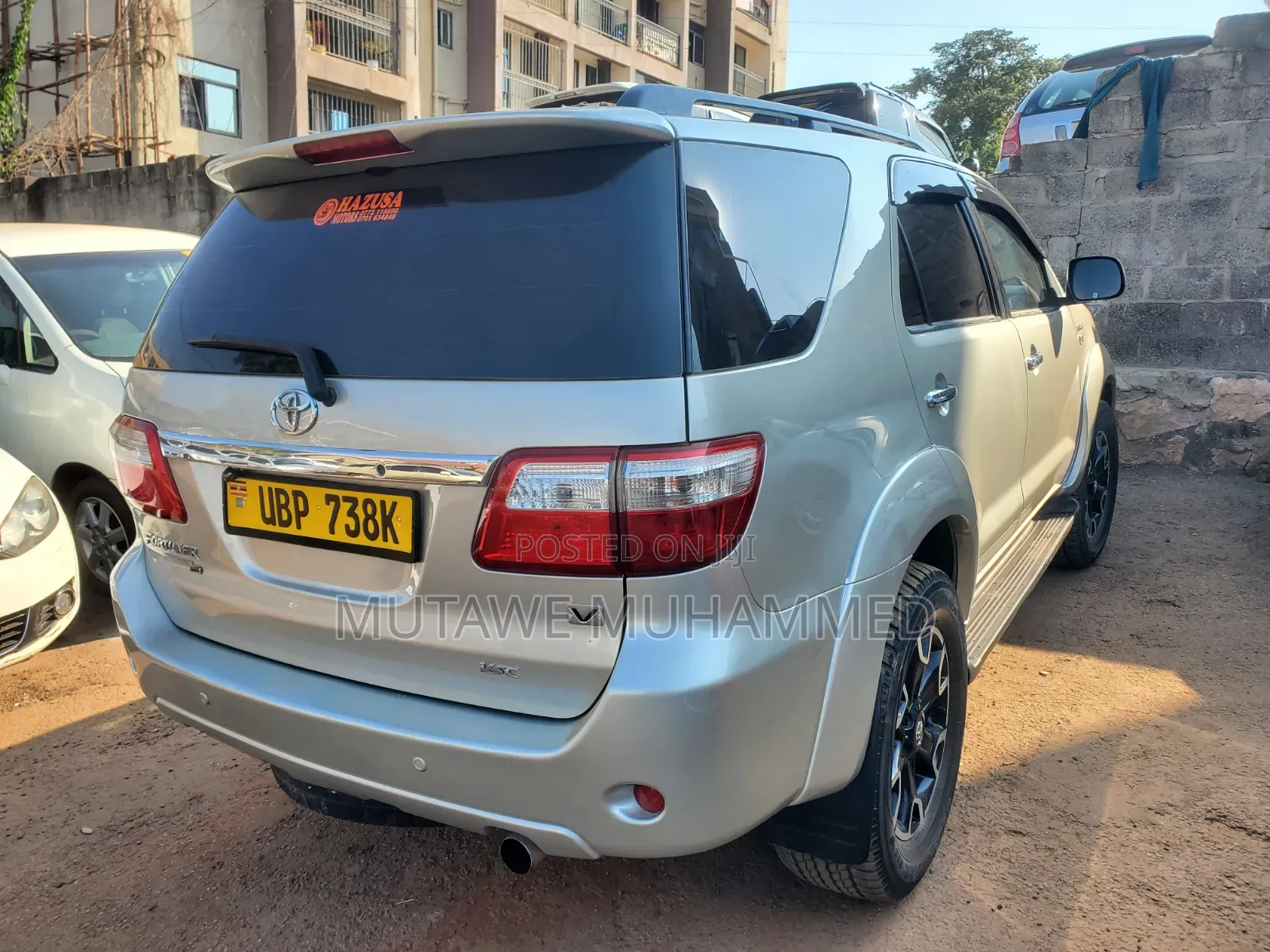 Toyota Fortuner 2012 Silver