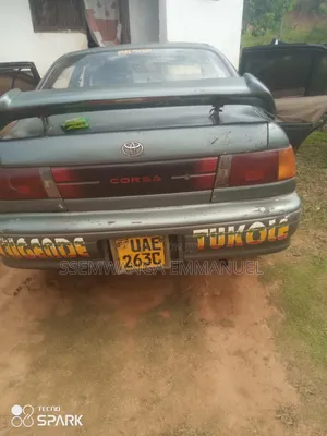 Toyota Corsa 1986 Gray