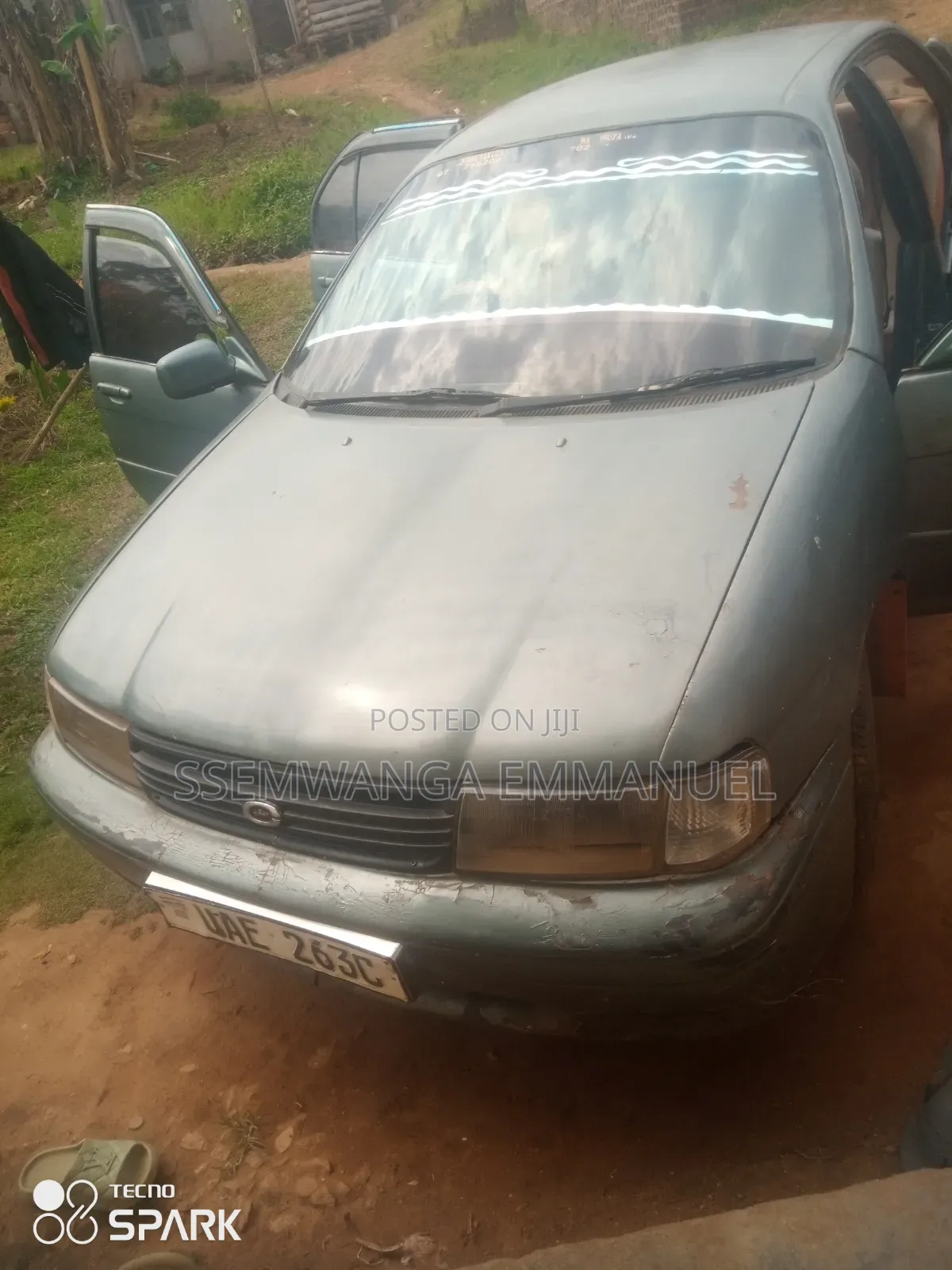 Toyota Corsa 1986 Gray