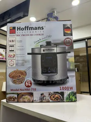 Hoffmans Pressure Cooker With Streamer and Fryer. Hm-713