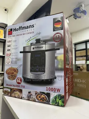 Hoffmans Pressure Cooker With Streamer and Fryer. Hm-713