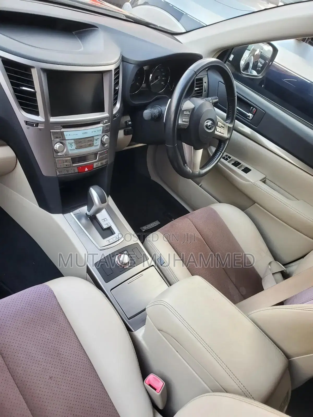 Subaru Outback 2012 Black