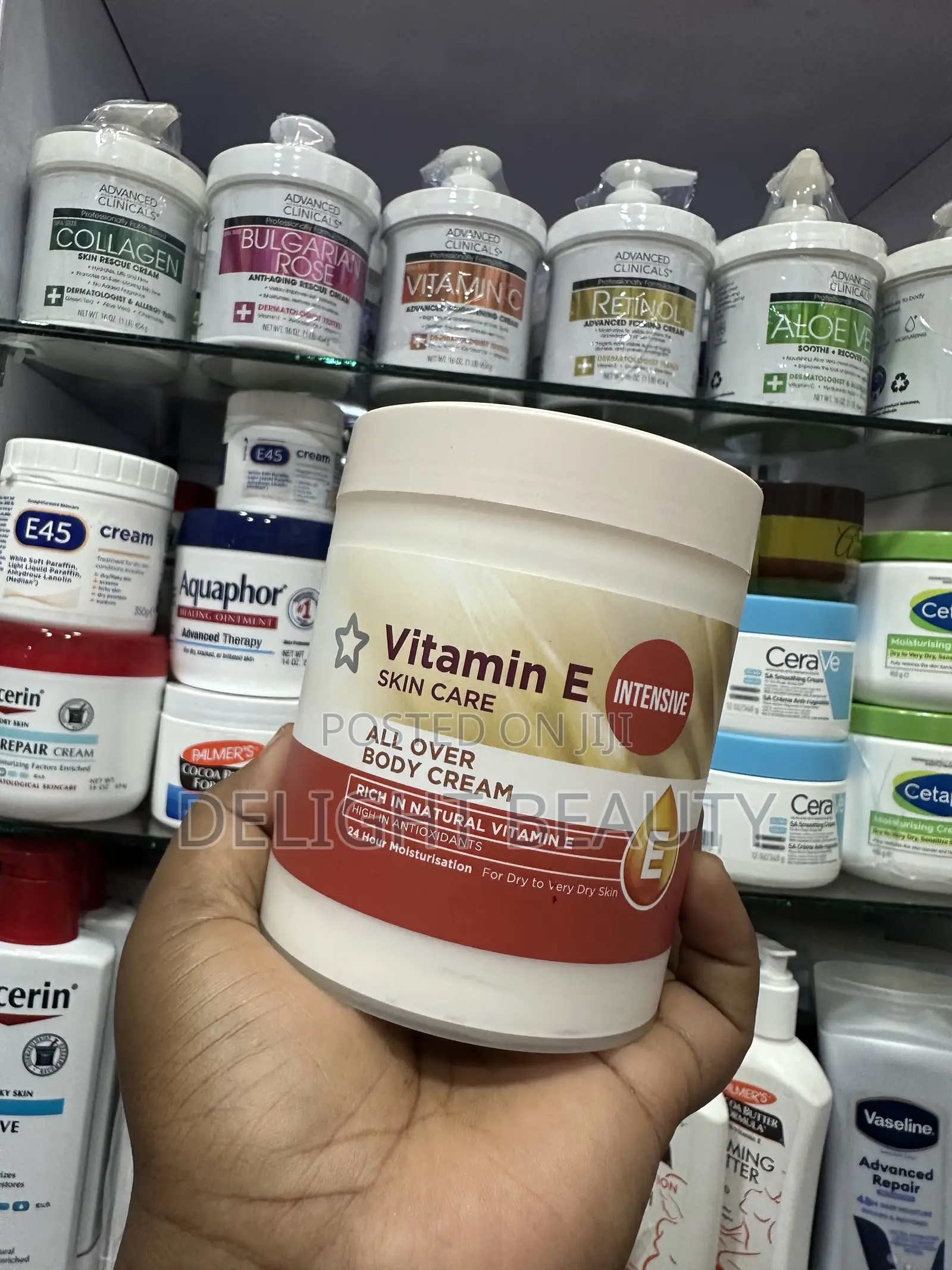 Superdrug Vitamin E Intensive All Over Body Cream