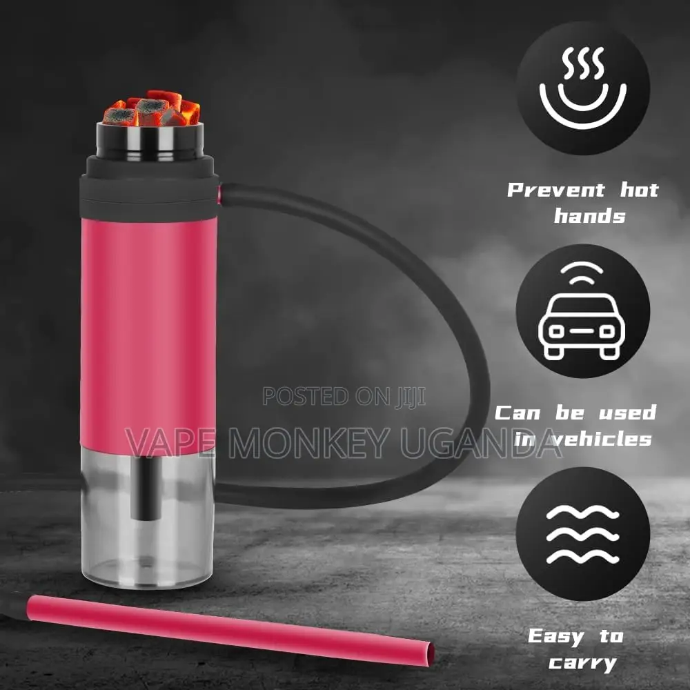 Portable Cup Style Car Hookah Shisha Set Indoor Outdoor