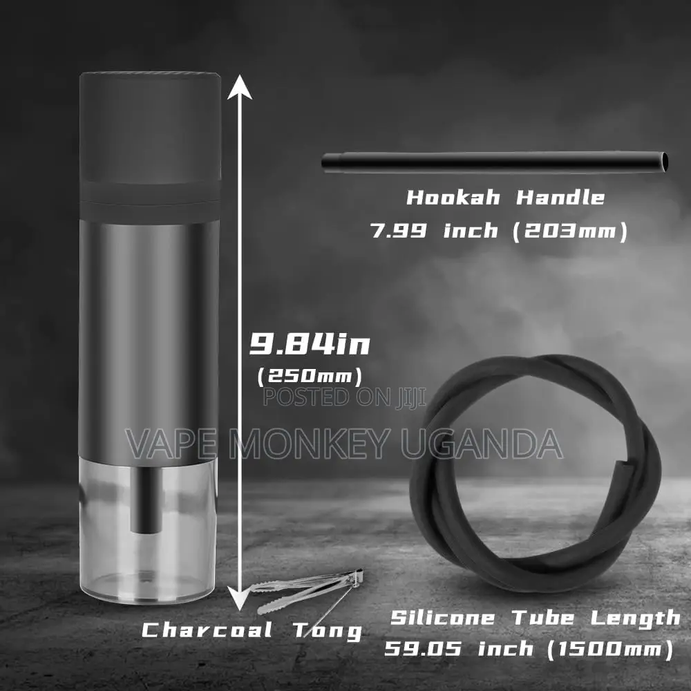 Portable Cup Style Car Hookah Shisha Set Indoor Outdoor