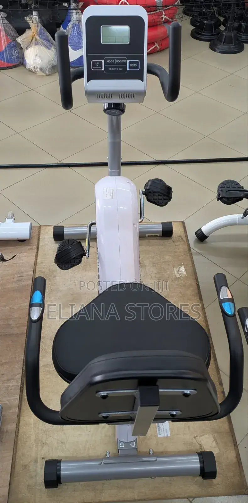 Horizontal Magnetic Recumbent Exercise Bike